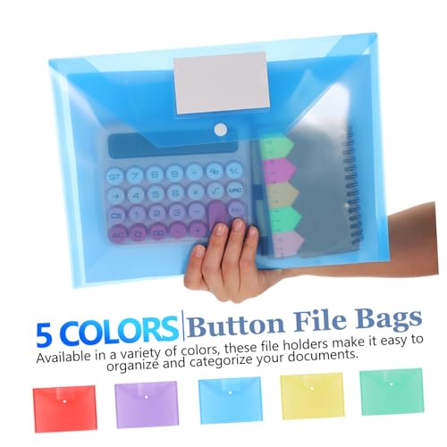 Pochettes de classement A4 multicolores pour ranger les documents