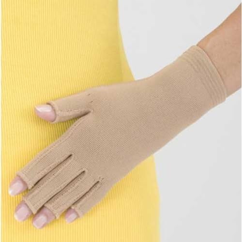 Medi Mondi Esprit Full-Finger Compression Gloves : Caramel Size II
