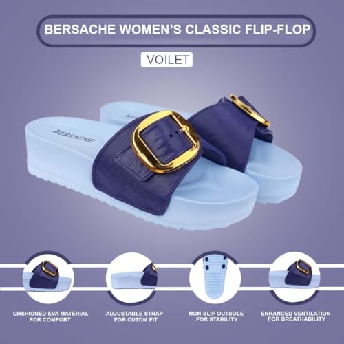 Image of BERSACHE Extra Soft Classic Casual with Regular wear with Ultra Soft & Flexibility Technology Flipflop for Women's