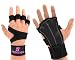 ProFitness Cross Training Glove 5 (Medium, Black/Pink)