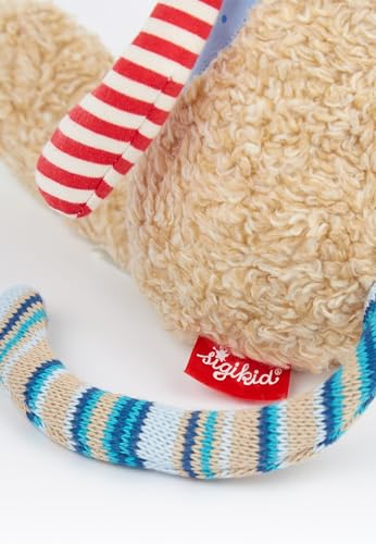 SIGIKID 38370 Katze Patchwork Sweety Mädchen und Jungen Kuscheltier empfohlen ab Geburt mehrfarbig