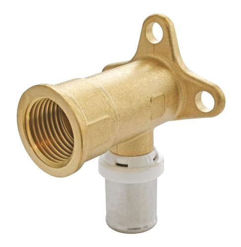 SOMATHERM FOR YOU, Applique murale à sertir pour tube multicouche Ø16 Femelle 15/21 - Raccord rapide et sécurisé, compatible avec profils U, H, TH - Norme...