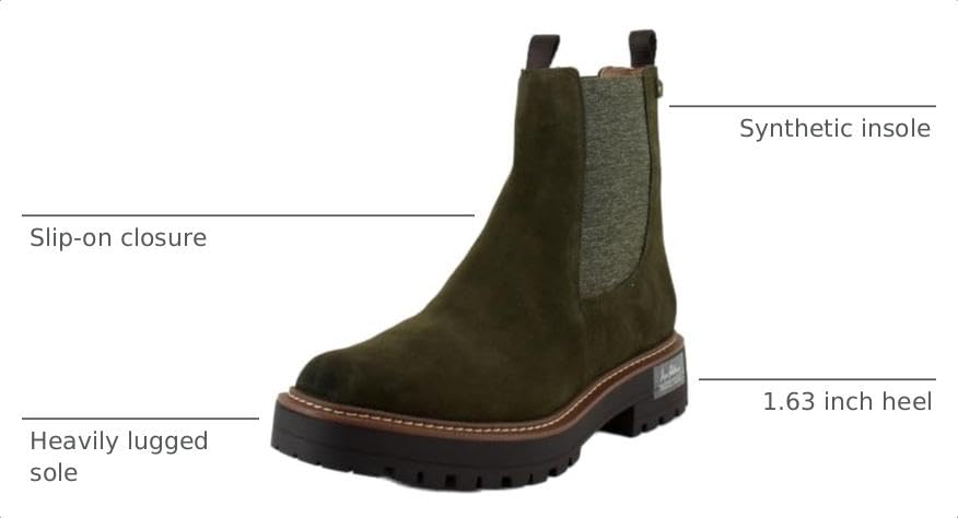 Image of Sam Edelman Women's Laguna Chelsea Boot Olive Branch