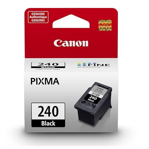 Canon PG-240 Black Ink Cartridge Compatible to MG2120, MG3120, MG4120, MX392, MG2220, MG3220, MG4220, MG3520, MG3620, MX472, MX532, TS5120