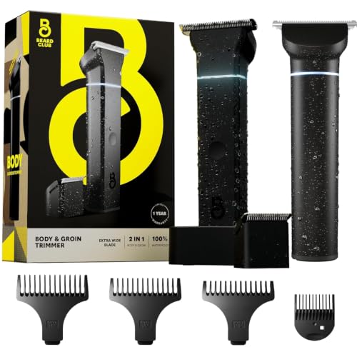 The Beard Club Manscape Body Hair Trimmer for...