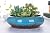 VanEnjoy 7.3 inch Round Large Shallow Succulent Ceramic Glazed Planter Pots with Drainage Hole, Bonsai Pots Garden Decorative Cactus Stand Flower Container