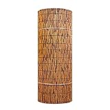 ✔ Las cercas de caña están fabricadas con material duradero y respetuoso con el medio ambiente. Es ecológico y duradero. El atractivo borde es perfecto para camuflar la cerca y agregar un toque rústico al jardín.