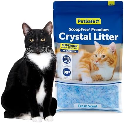 PetSafe ScoopFree Premium Crystal Cat Litter - Ultra-Absorbent Si...