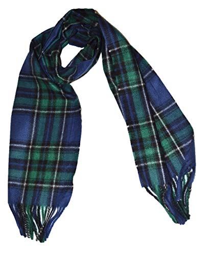 Italienischer Designer-Schottenkaro-Schal mit Schottenmuster ROT - Tartan Schals für Männer, Frauen Cover