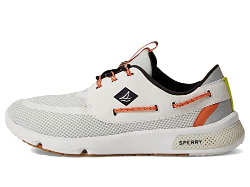 Sperry Men's 7 Seas 3-Eye Sneaker, White, 10 #TOP13