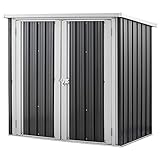 ✅ 𝐍𝐔𝐓𝐙𝐔𝐍𝐆 : Sie können das Gerätehaus als Mülltonnenbox, Geräteschuppen, Unterstand für sperrige Gartengeräte oder Fahrräder nutzen.