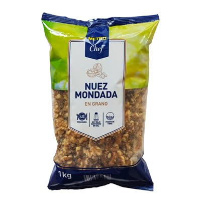 Nueces Premium METRO Chef - Variedades Seleccionadas para Cada Ocasión, Fantasticos Frutos Secos. (BOLSA, Nuez Mondada Pelada (1000g))