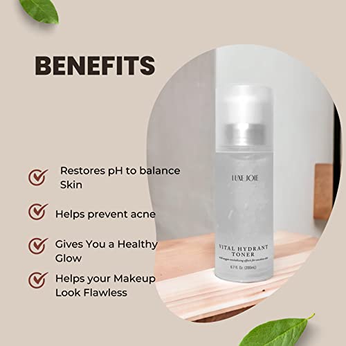 Vital Hydrant Facial Toner Lavender Revitalizing Skin Gentle Facial Astringent #TOP1