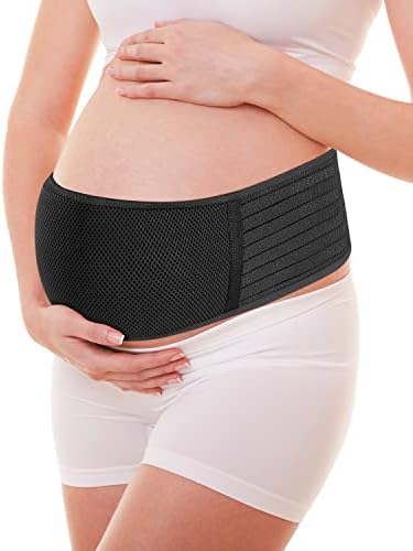 Supplim Belly Bands for Pregnant Women Maternity Support Belt Pregnancy Belly Support Band - Pregnancy Must Haves Pelvic Support Bands Belly Band - Relieve Abdomen, Waist, Back, Pelvic & Hip Pain