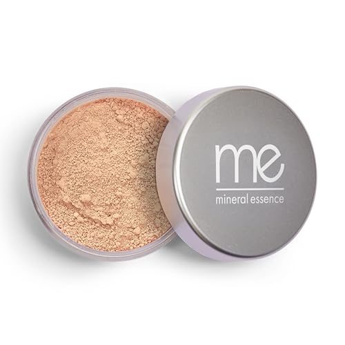 Mineral Essence Normal Coverage Loose Powder Foundation, Clean Mineral Powder Face Makeup, Sheer-to-Full Coverage, Talc-Free, Non-Comedogenic, Vegan & Cruelty-Free (L4)