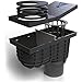 EPDM Hemelwaterafvoer 63 mm - HWA 90 Graden Uitloop