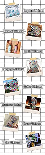 Pure Compression 300 PCS Vinyl Waterproof Cool Bulk Stickers - Cute Sticker Aesthetic Decals for Laptop Water Bottles Flask Luggage Computer Cellphone Skateboard - DIY Decoration Gifts for Teens Kids - Thumbnail 5