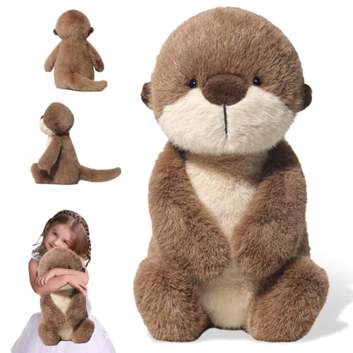 Bocguy Nutria Peluche, 36cm Nutria de Peluche, Peluche para niños, niñas, niños Regalo de cumpleaños Peluches Bocguy Nutria Peluche, 36cm Nutria de Peluche, Peluche para niños, niñas, niños Regalo de cumpleaños Peluches