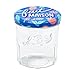 6 Le Parfait Jam Jars - Faceted French Glass Jelly Jars - Preserve, Store, Serve, Décor (6, 324ml - 11oz - HomeMade)