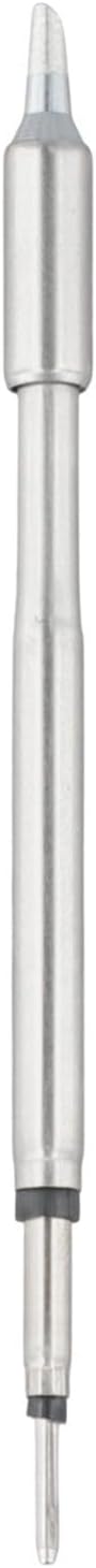 HS-02 Soldering Iron Tip Replacement Kit with Multiple Shapes (K, KU, B, I, JS, C2, IS) for HS-02a and HS-02b Soldering Irons, Professional Iron-Plated Nickel Chrome Tips(HS02A-C2)