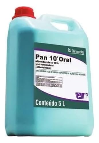 Pan 10 Oral Vermífugo Para Bovinos - Bimeda 5l
