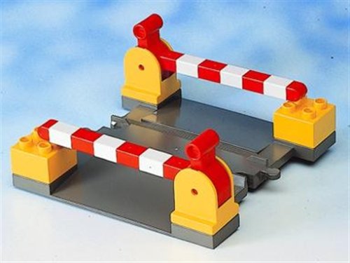 Preisvergleich Produktbild LEGO DUPLO - 2740 - Bahnübergang, 7 Teile