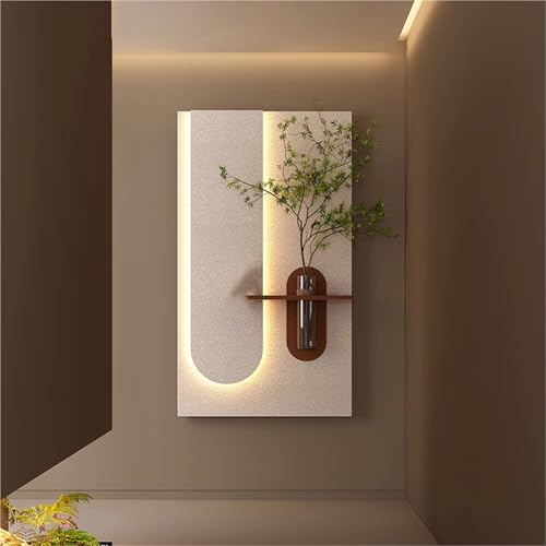 Art mural de fond en grès pour raviver un salon ou une entrée vide