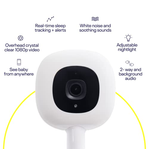 Midea Whs-109Fw1 Upright Freezer, 3.0 Cubic Feet, White & Nanit Pro Complete Monitoring System – Includes Wi-Fi Hd Video Camera W/Nightlight And Night Vision, Multi-Stand #TOP6