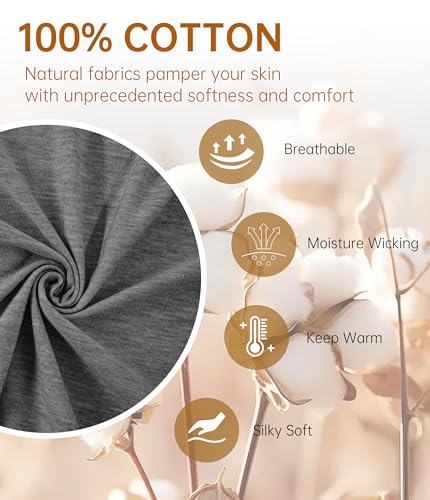 Image of COLORFULLEAF 100% Cotton Men's Bathrobes Summer Kimono Short Sleeve Lightweight Soft Breathable Spa Robe for Men
