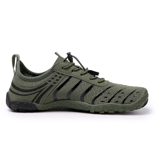 Image of Hiking Barefoot Shoes for Women Men Breathable & Non-Slip Athletic Barefoot Wide Toe Water Shoes Lightweight Perfect for Walking,Running,and Swimming