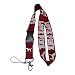 Love Pink Lanyard Burgundy Maroon Neck Strap Keychain ID Holder Keyring for Keys Phones Bags