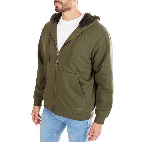 Image of Smith's Workwear Men's Big Men's Sherpa-lined Fleece Jacket