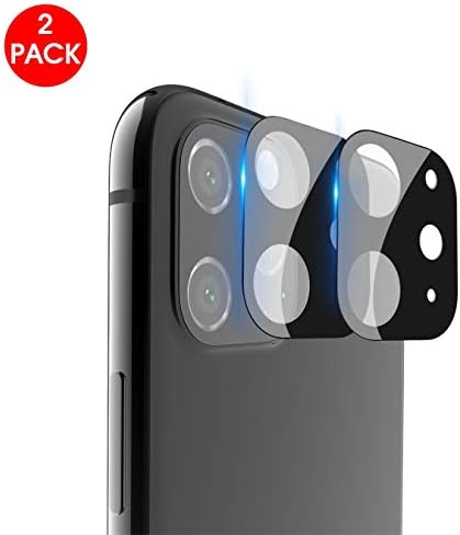 Wareon [Upgrade 2-Pack] Compatible with iPhone 11 Pro 5.8"/ iPhone 11 Pro Max 6.5" Screen Protector Camera Lens,Ultra Thin High Definition Transparent Clear Anti-Scratch Camera Lens Protector