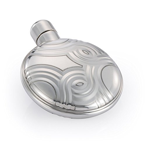 Royal Selangor Hand Finished V&A Streamline Collection Pewter Hip Flask Gift #TOP1