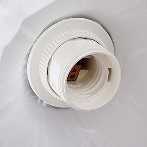 Lampada Da Tavolo In Metallo Argento - Design Semplice Con Interruttore, Per Camera Da Letto, Soggiorno, Ufficio - 4