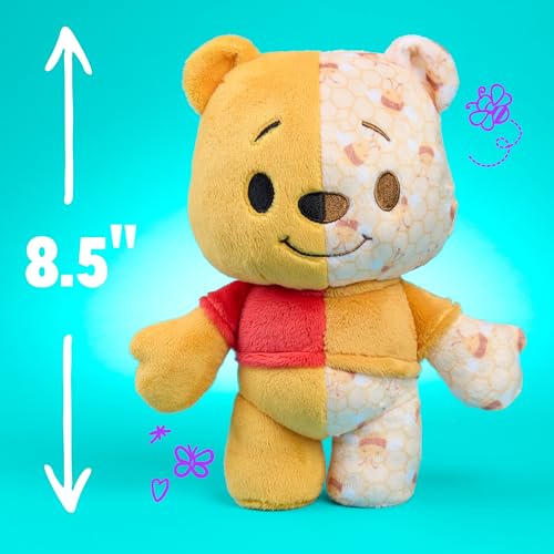HAPPY HAUL Disney Winnie the Pooh Remix’d Plush, Character Collectible Toy