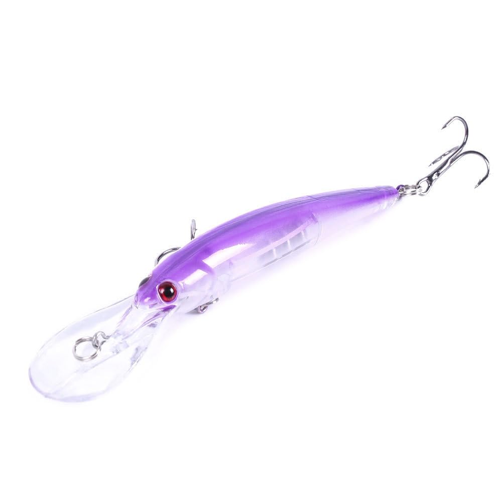 Amazon.co.jp: 釣りルアーセット 11.5cm 10g 10個 ミノー ルアーセット