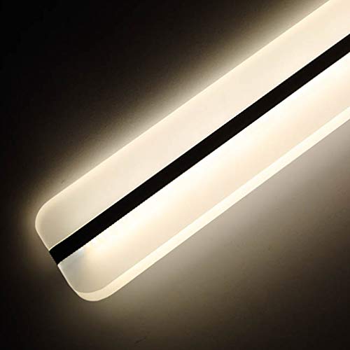 Lustre LED suspendu dimmable 100cm avec télécommande pour table à manger et bureau moderne