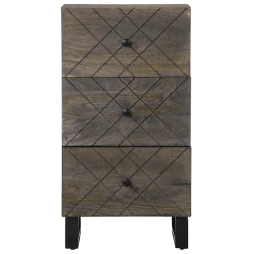 Meuble de salon pour rangement ordonné buffet bois manguier