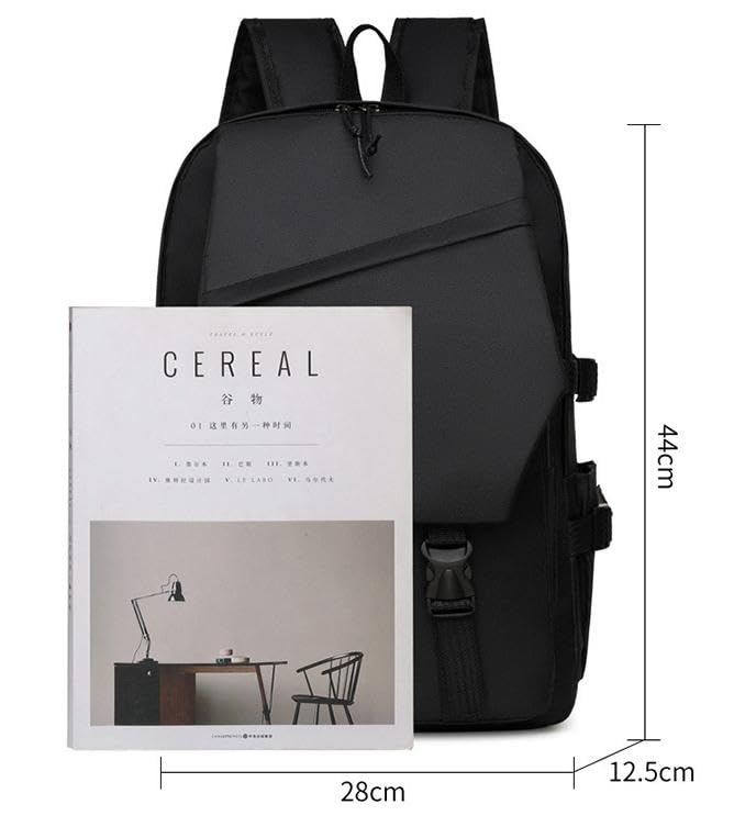 Backpack for Casual Aesthetic Backpack Bookbag Travel Back Pack (White)3