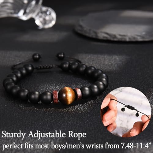 Gifts-for-Husband-Brother-Boyfriend-Uncle-Son-Nephew-Grandson-Fiance-Stepdad-New-Dad-First-Time-Dad-To-Be-Bracelet-Gifts-Graduation-Fathers-Day-Birthday-Christmas-Anniversary-Valentines-Day-Gifts-for-