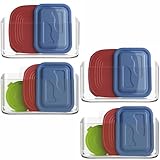 MaraFansie Paquete de 4 organizadores de tapa de almacenamiento para armario,