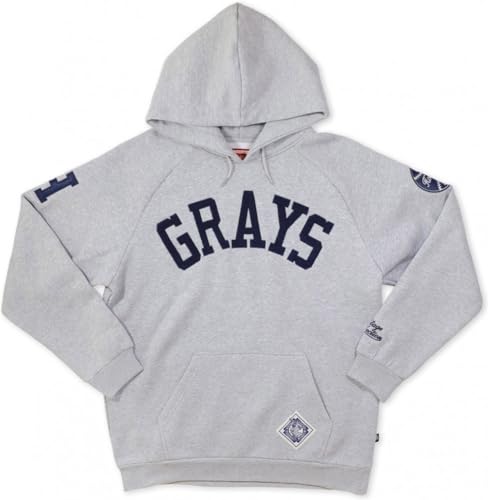 Big Boy Homestead Grays Heritage Mens Hoodie [Grey] - ID#39228-79-225-0-0