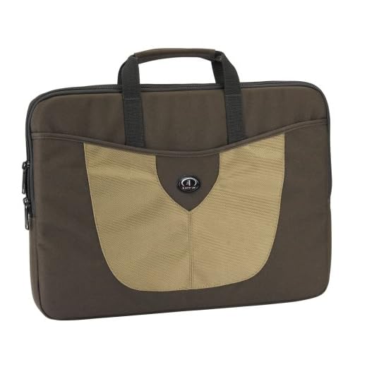 Tamrac Borsa Superleggera per PC con Schermo Fino a 17 Pollici, Marrone