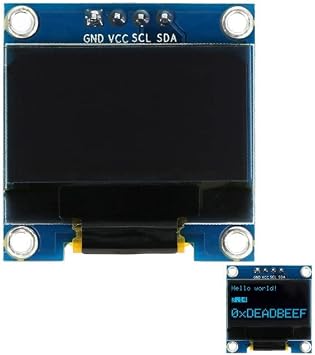 SANEC OLED 0.96 inch 128x64 Pixel Display Module - Blue