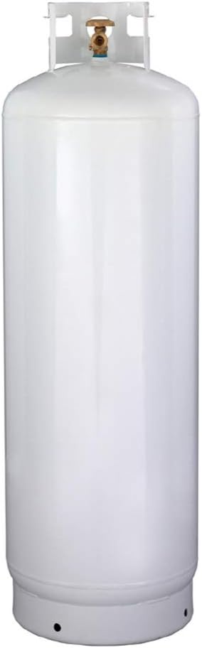 New 100 lb Steel Propane Cylinder with CGA510 Valve - DOT / TC Approved