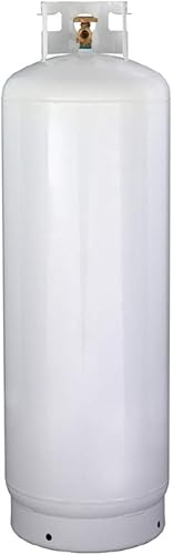 Nuevo cilindro de propano de acero de 100 libras con válvula CGA510, aprobado por DOT / TC