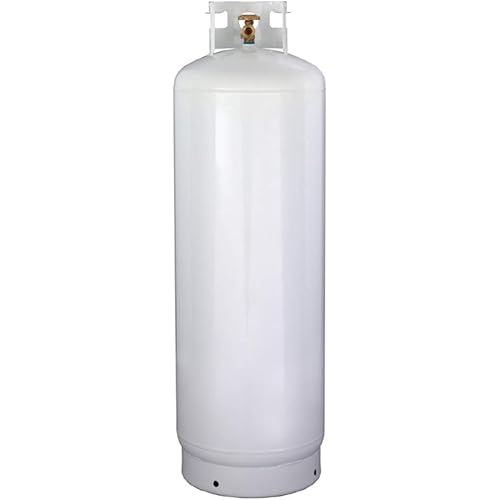 New 100 lb Steel Propane Cylinder with CGA510 Valve - DOT / TC Approved
