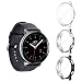 Seltureone (3 Pack) Compatible for Samsung Galaxy Watch Active 2 Case 44mm (2019), Heavy-Duty Overall Full Body Protective TPU Anti-Scratch Cover for Active2 44mm (Clear,Black,Gray)