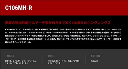 テイルウォーク クリムゾン C106MH-R